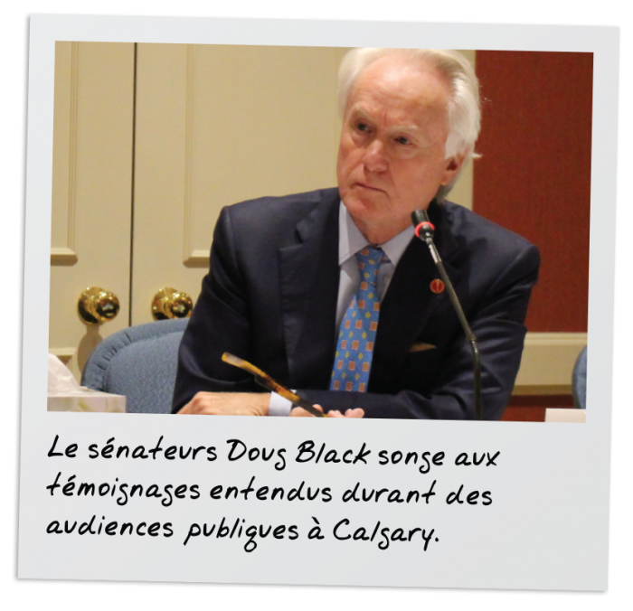 Le sénateur Doug Black