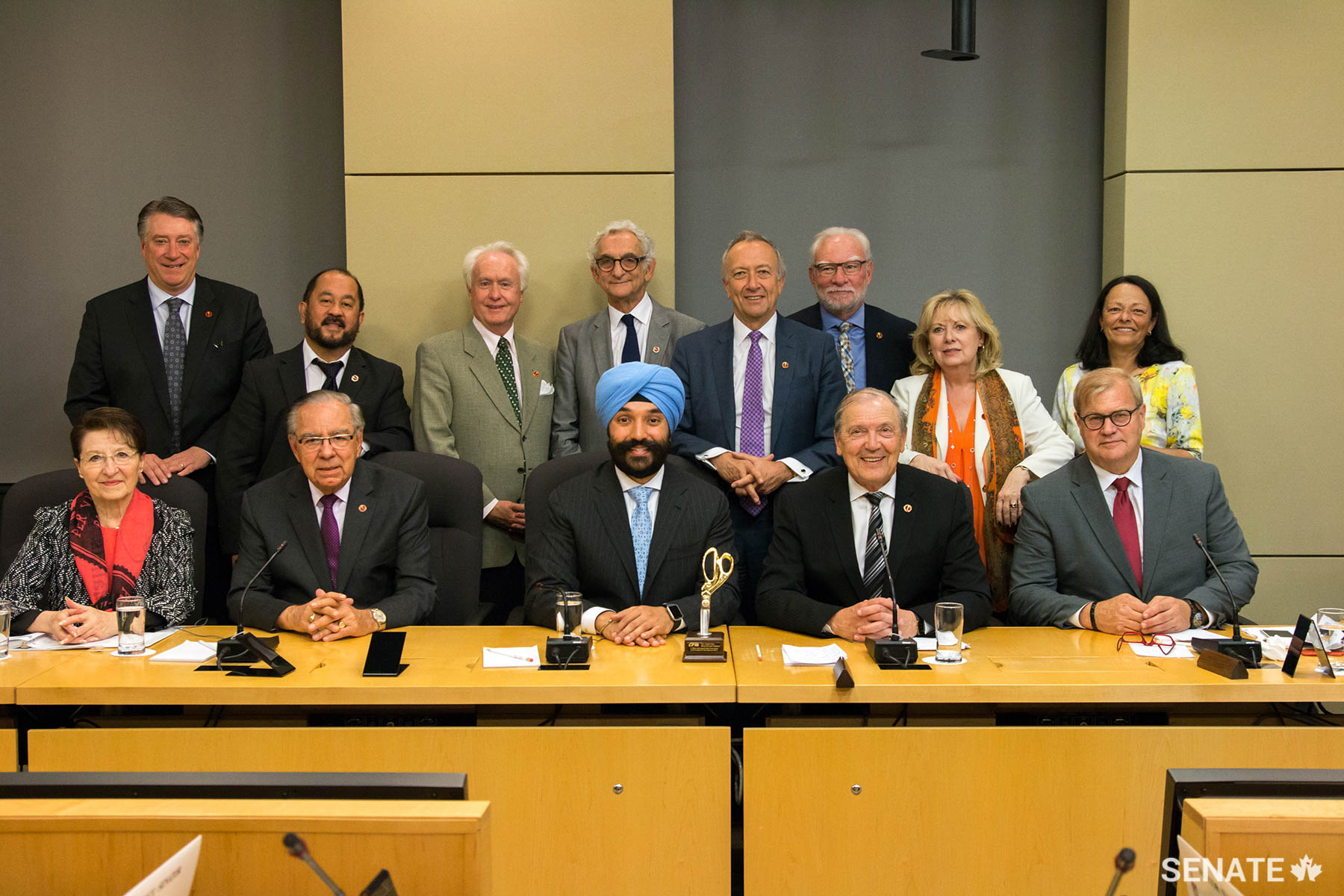 Members of the Senate Committee on Banking, Trade and Commerce heard from Minister Navdeep Bains on the recently signed interprovincial trade deal.