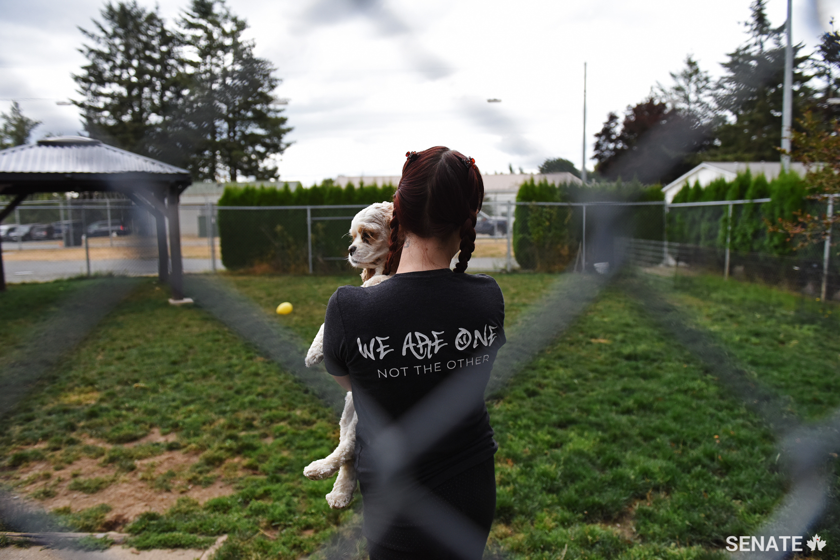 The Fraser Valley prison has a special partner program with the Langley Animal Protection Society called the “Doghouse”—a dog daycare and kennel where prisoners can learn job skills.