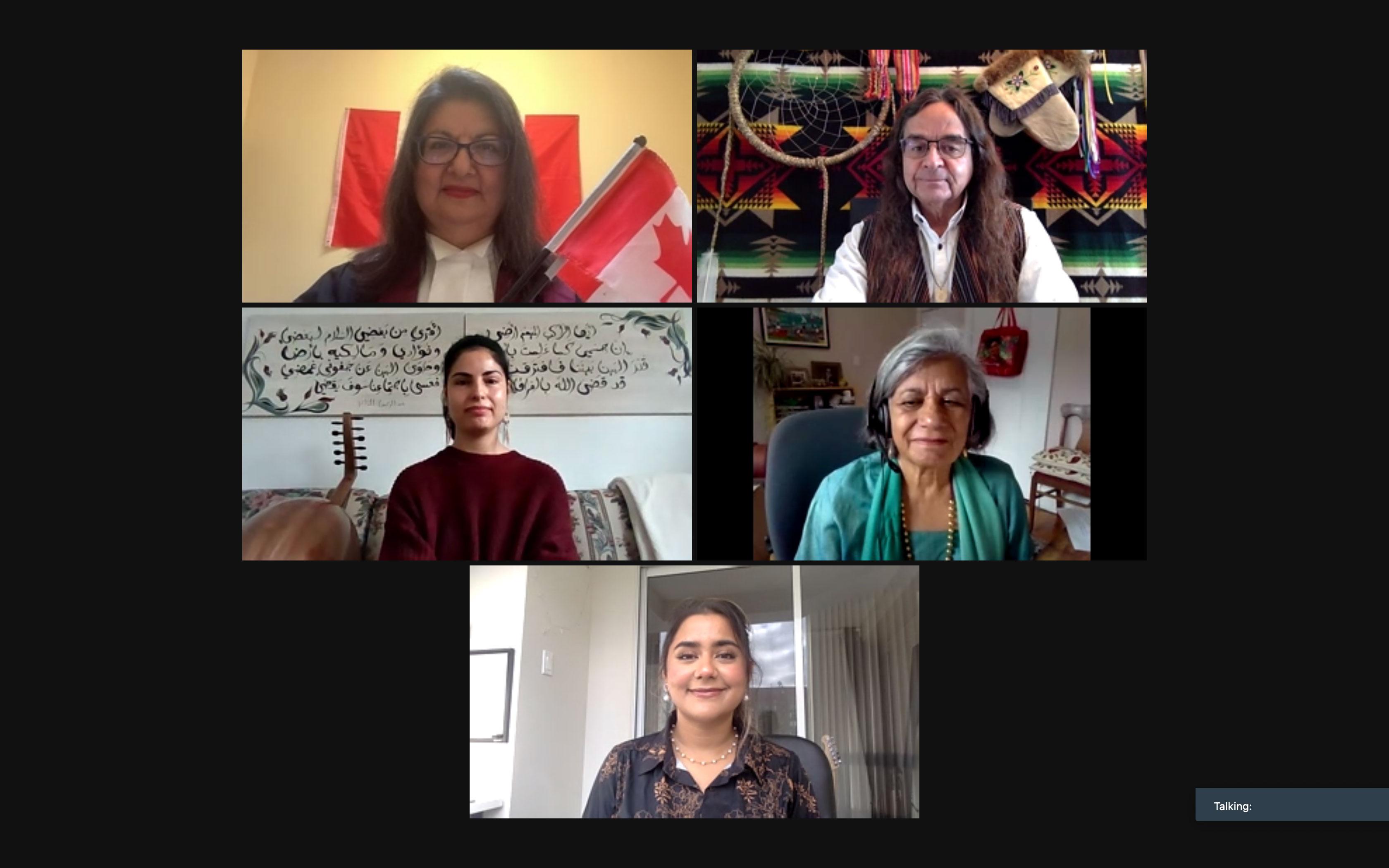 Friday, October 22, 2021 – Senator Ratna Omidvar participates as keynote speaker at a virtual citizenship ceremony for new Canadians hosted by Immigration, Refugees and Citizenship Canada and the Institute for Canadian Citizenship.